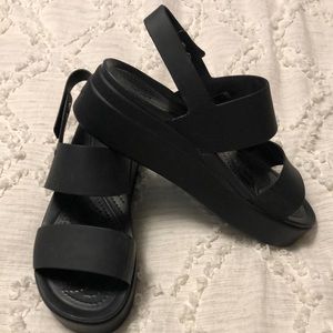 Crocs platform Sandal